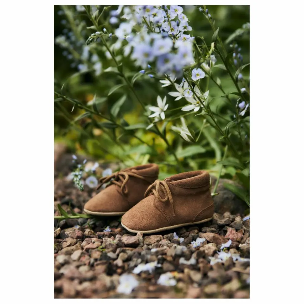 Chaussons Crib Suede | Marron
