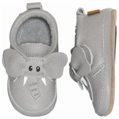 Chaussons Elephants Cuir | Bleu