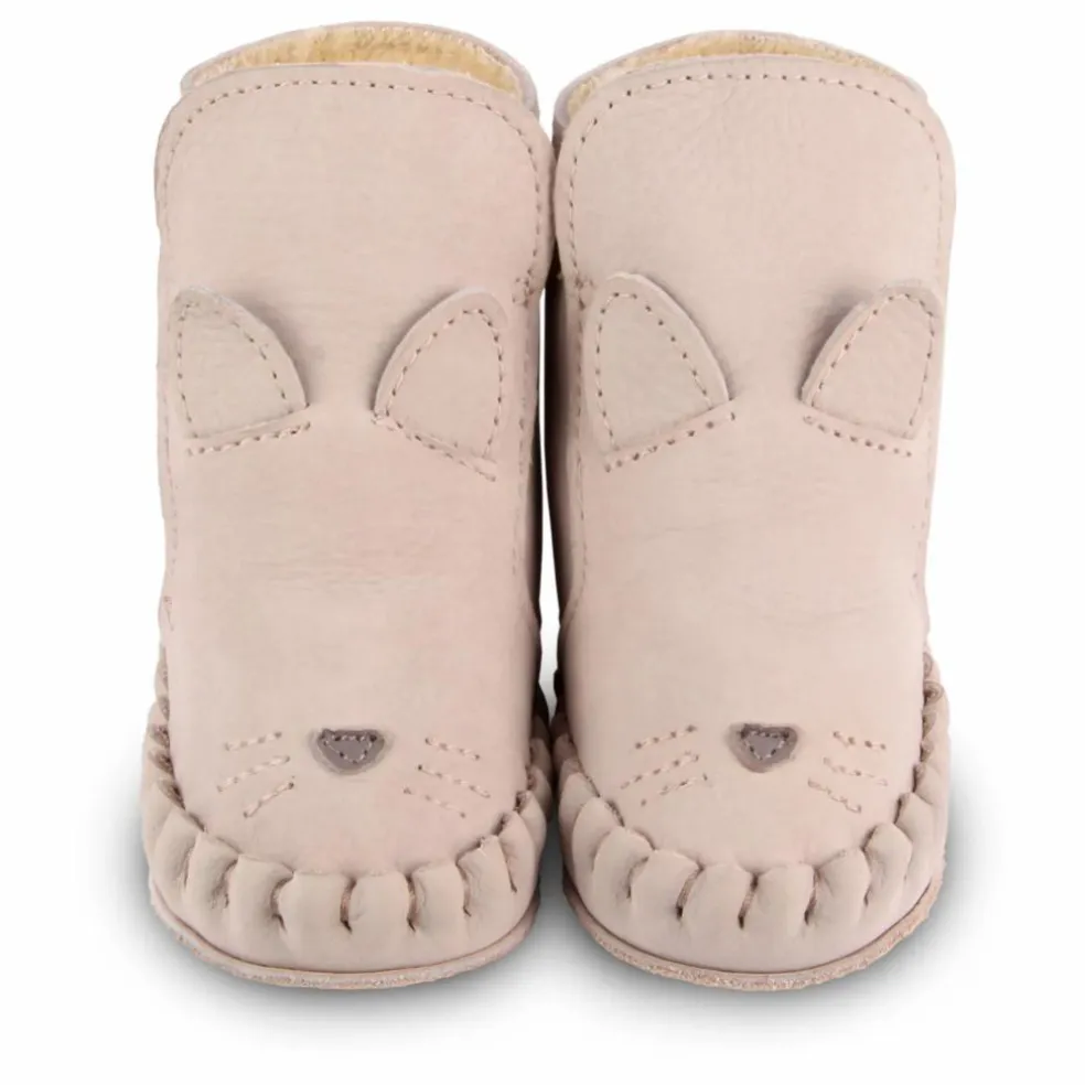 Chaussons Fourrés Chat Kapi | Rose