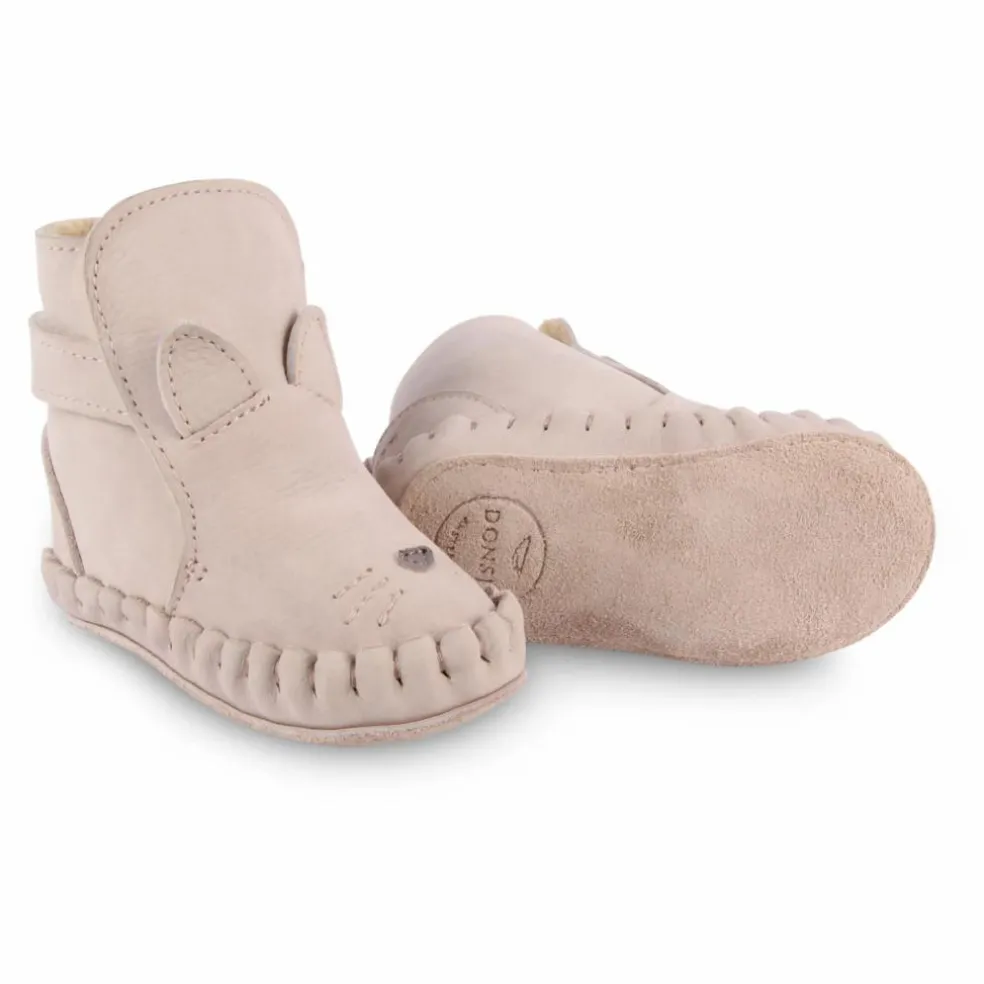 Chaussons Fourrés Chat Kapi | Rose