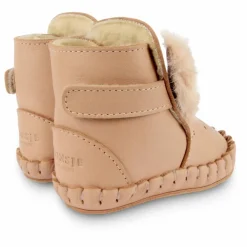 Chaussons Fourrés Kapi Lapin Des Neiges | Rose pâle