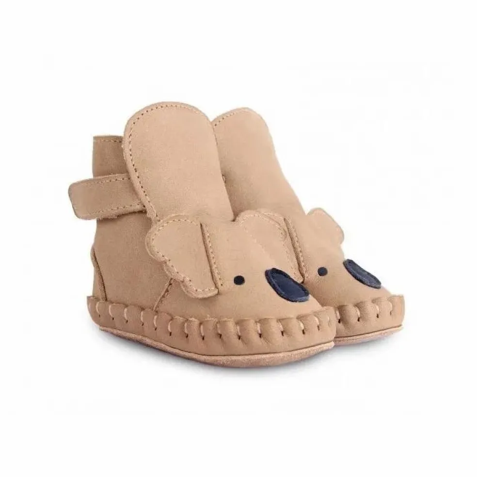 Chaussons Fourrés Koala Kapi | Beige