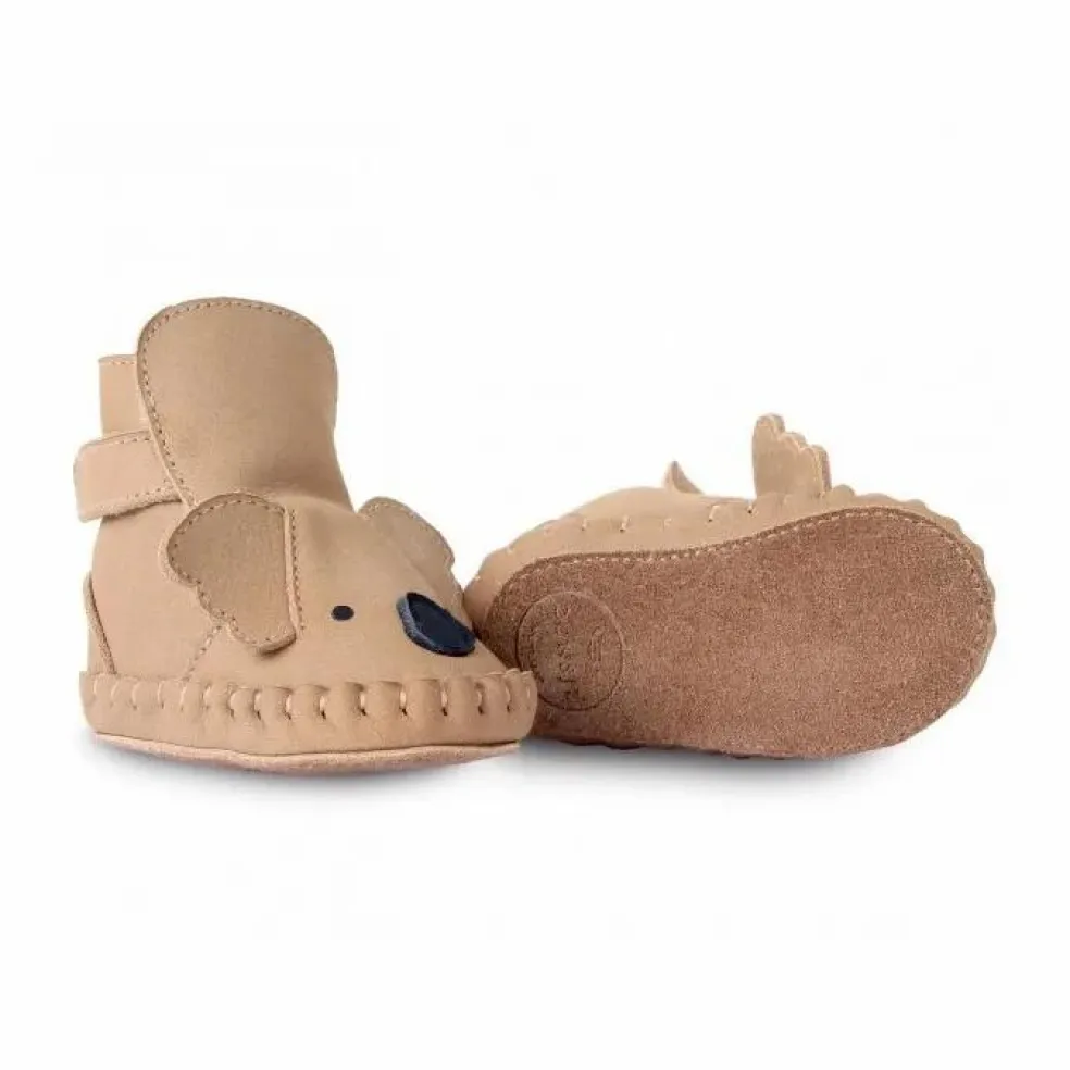 Chaussons Fourrés Koala Kapi | Beige