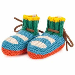 Chaussons Maille | Bleu