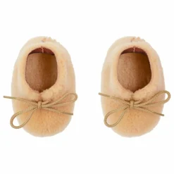 Chaussons Peau Lainée Mérinos - Collection Bébé | Beige