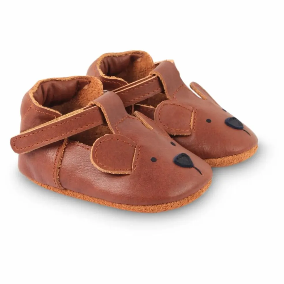 Chaussons Spark Cuir | Camel