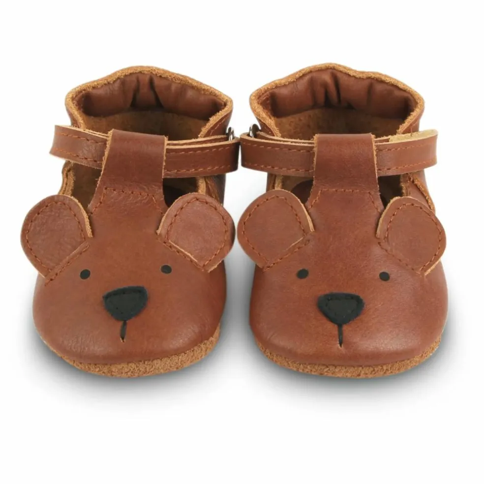Chaussons Spark Cuir | Camel