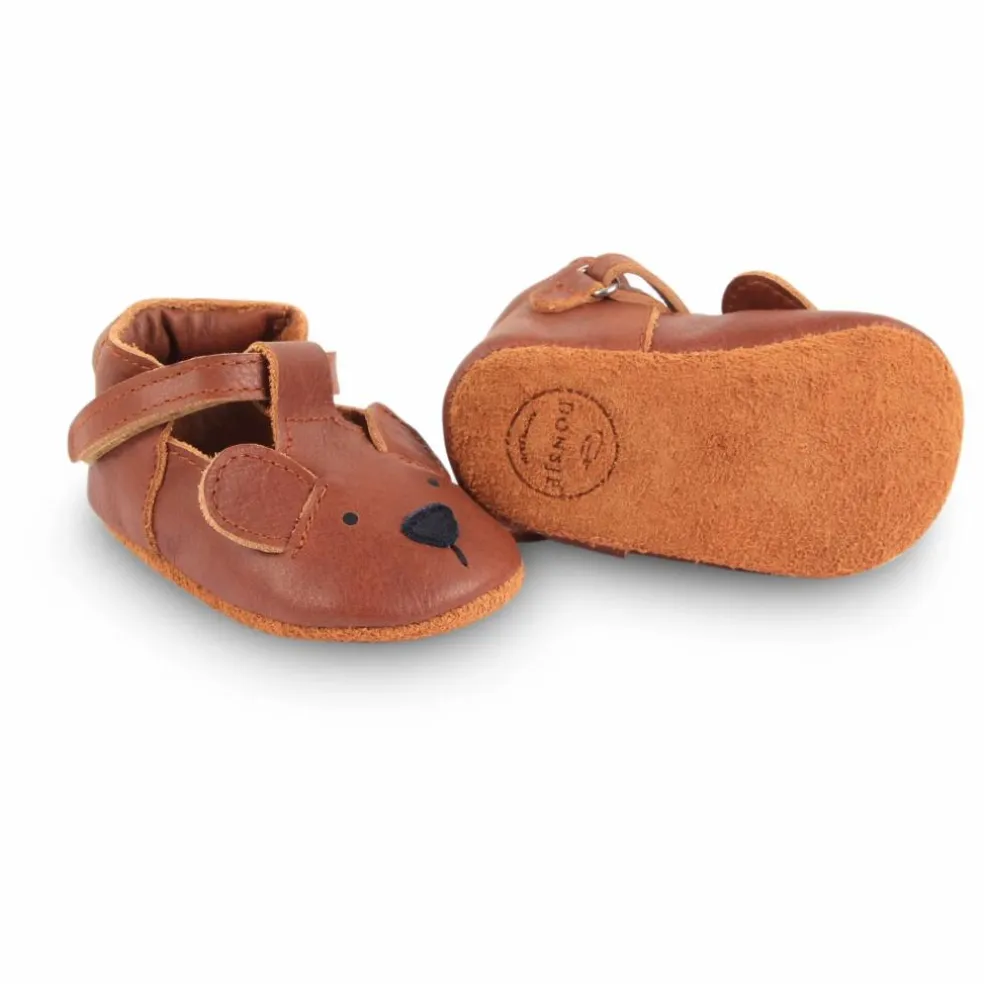 Chaussons Spark Cuir | Camel