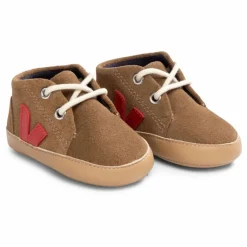 Chaussons Suède | Rouge