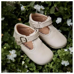 Chaussons T-Bar | Crème
