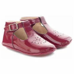 Chaussons T-Bar Minimilton Vernis | Bordeaux