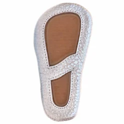 Chaussons T-Bar Minimilton | Argenté