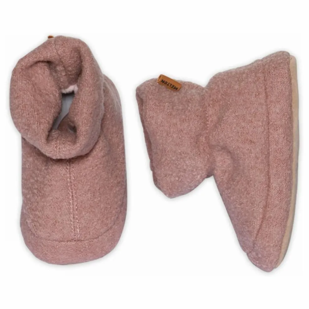 Chaussons Wolly Laine | Rose