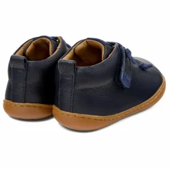 Chaussures Lacets Elastiqués Peu | Bleu marine