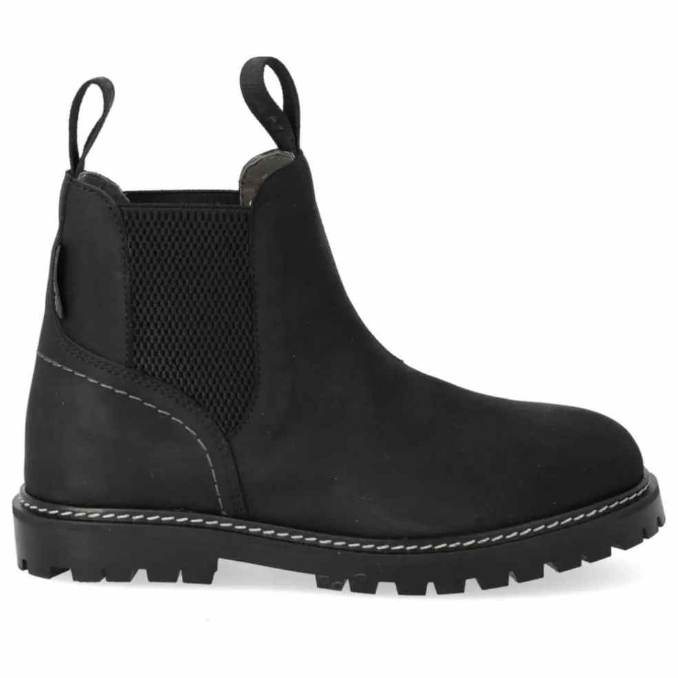 Chelsea Boots Chunky Tex | Noir