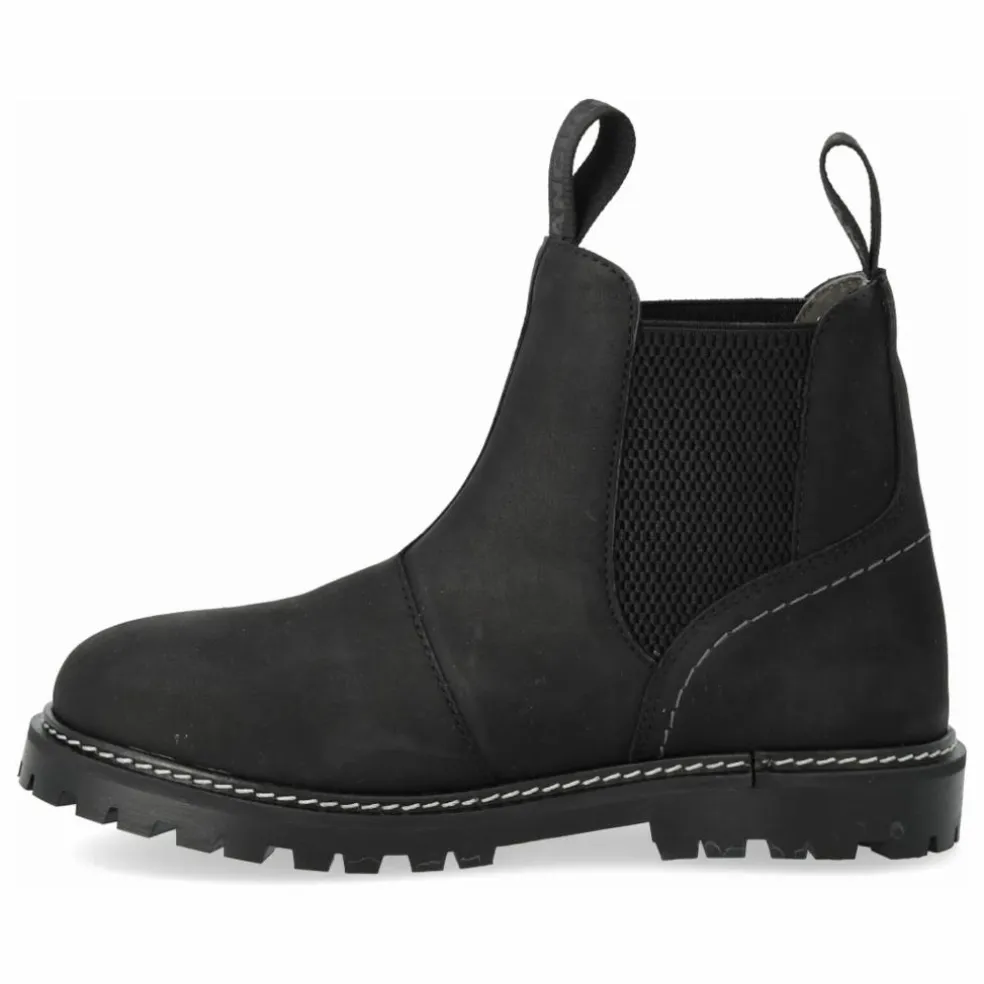 Chelsea Boots Chunky Tex | Noir