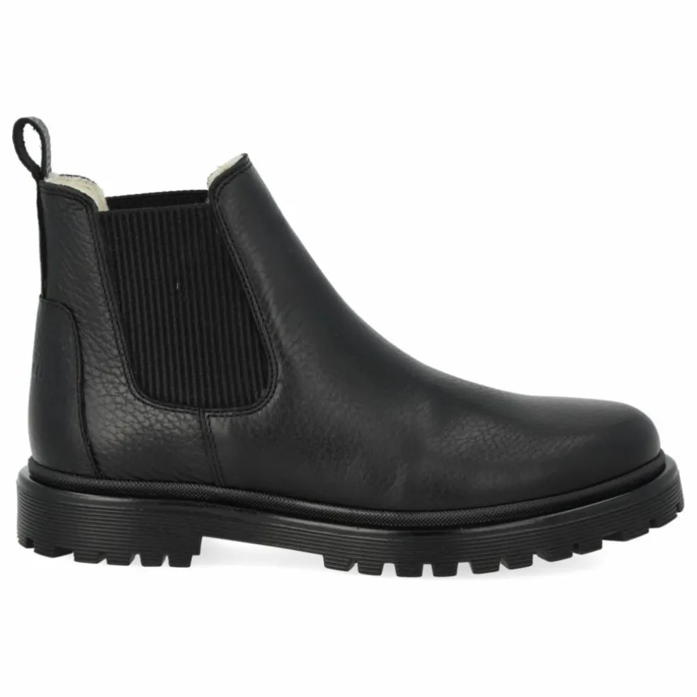 Chelsea Boots Fourrées | Noir