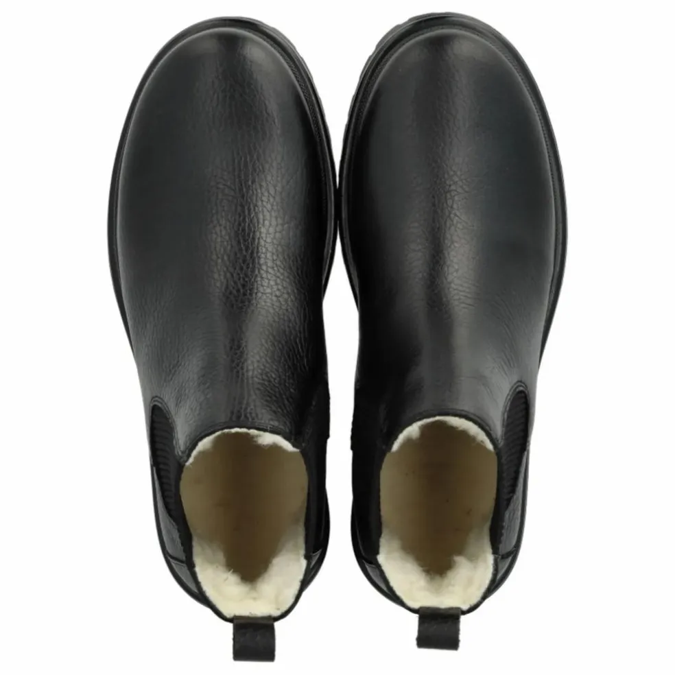 Chelsea Boots Fourrées | Noir