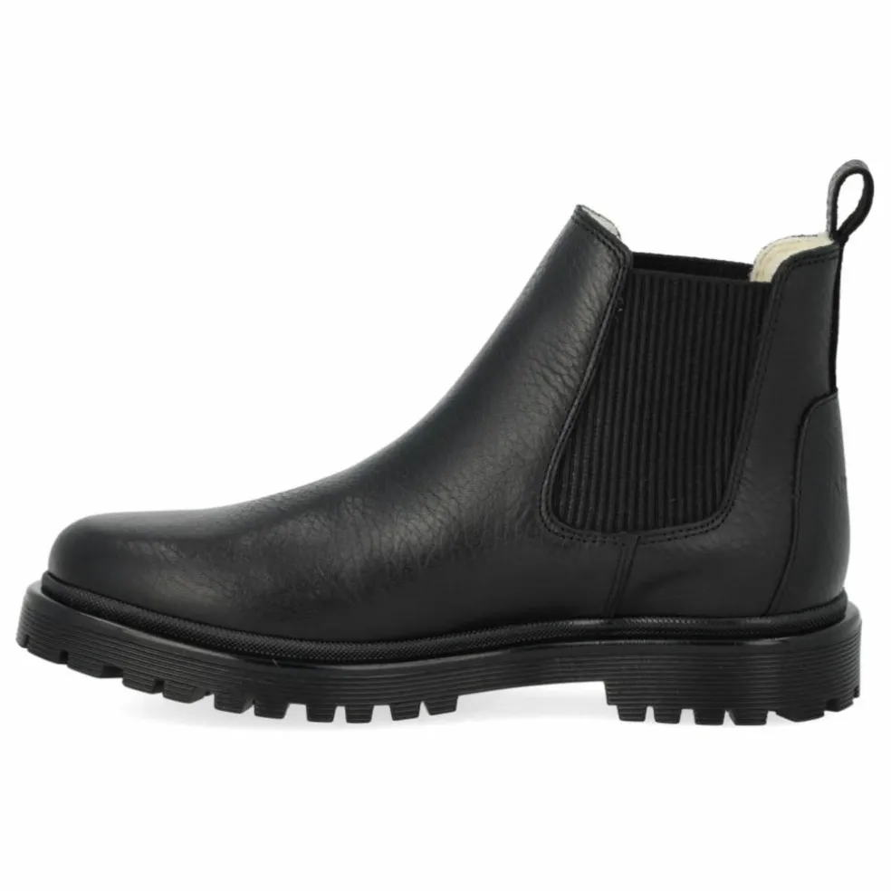 Chelsea Boots Fourrées | Noir