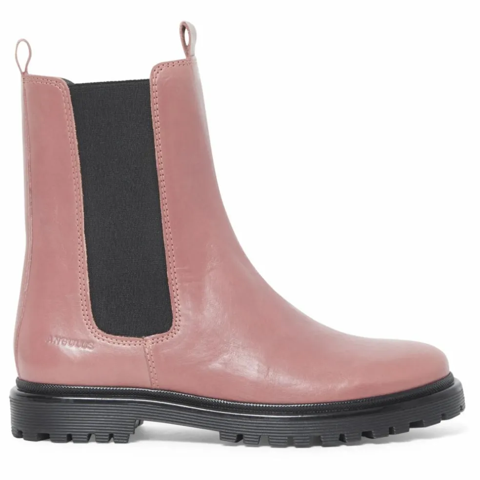 Chelsea Boots Montantes Semelles Funky | Rose