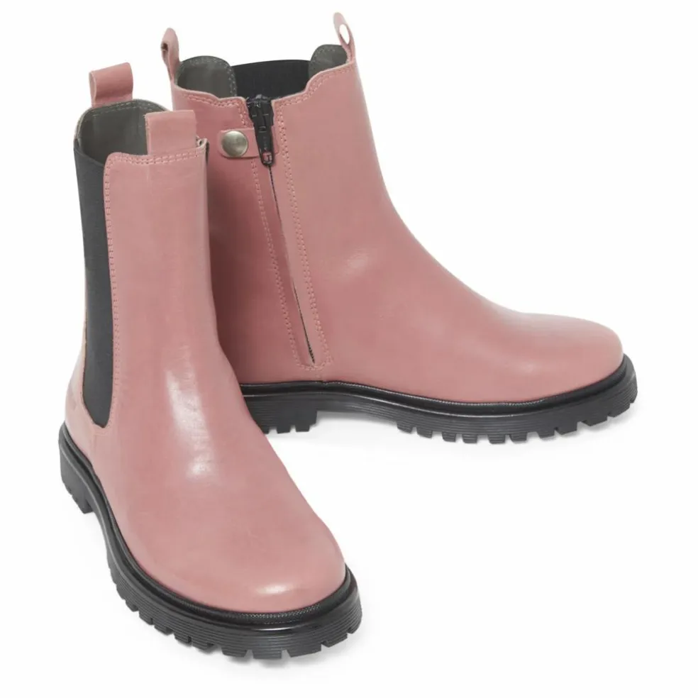 Chelsea Boots Montantes Semelles Funky | Rose