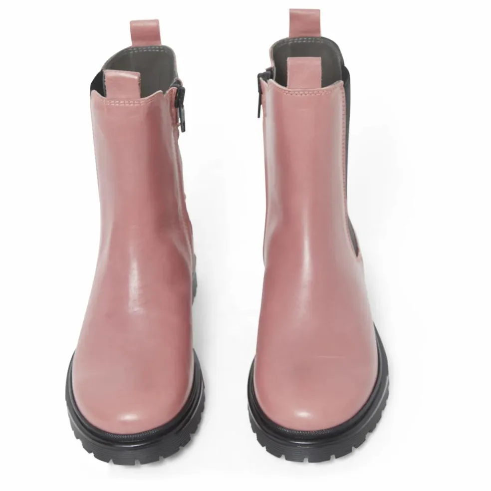 Chelsea Boots Montantes Semelles Funky | Rose