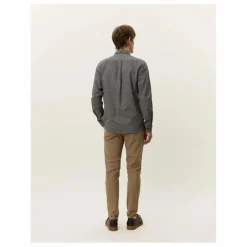 Chemise à Carreaux en Flannel Konrad | Blanc cassé