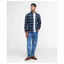 Chemise à Carreaux Ronan | Bleu pétrole