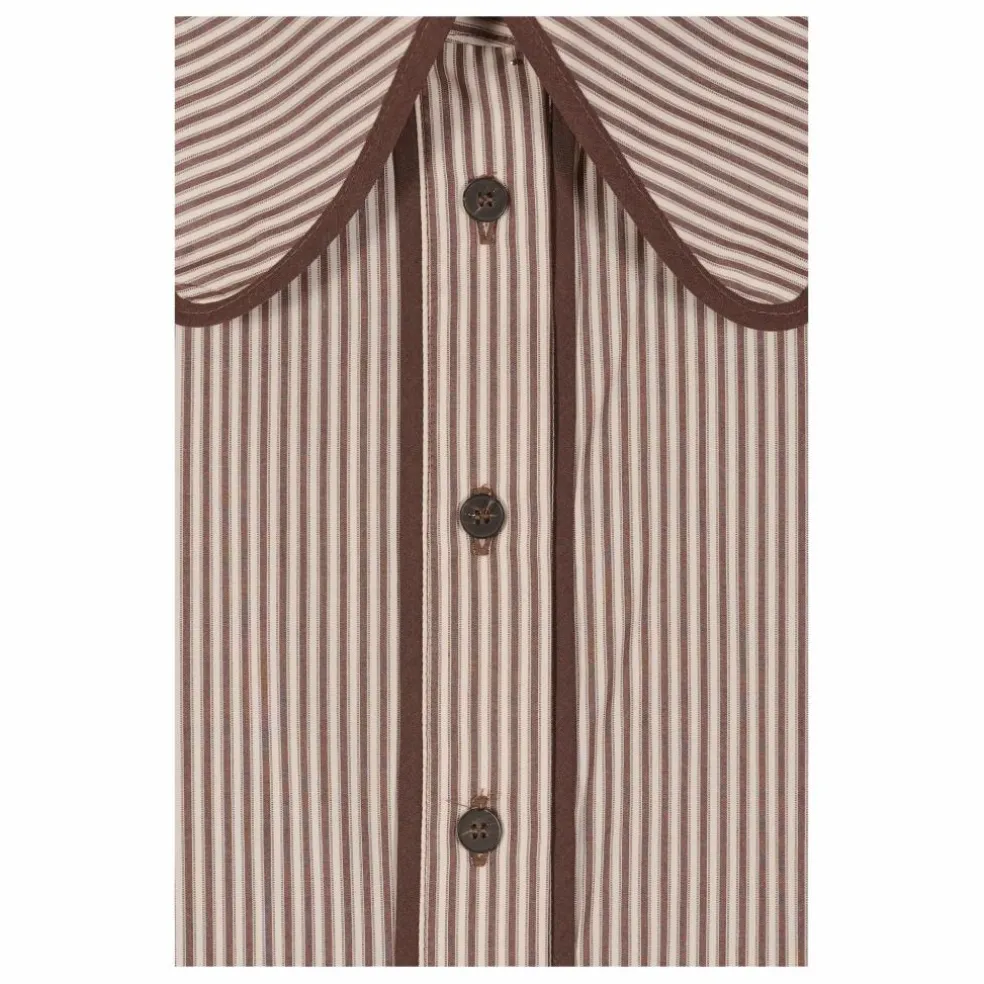Chemise Ala Rayée | Marron