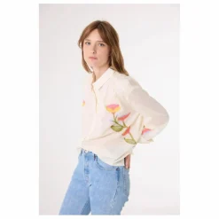 Chemise Ali Garden Brodée | Ecru