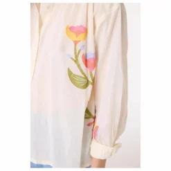 Chemise Ali Garden Brodée | Ecru