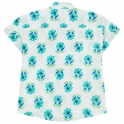 Chemise Anémone | Bleu azur