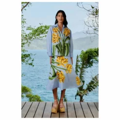 Chemise Banana Cocina Rayée | Bleu