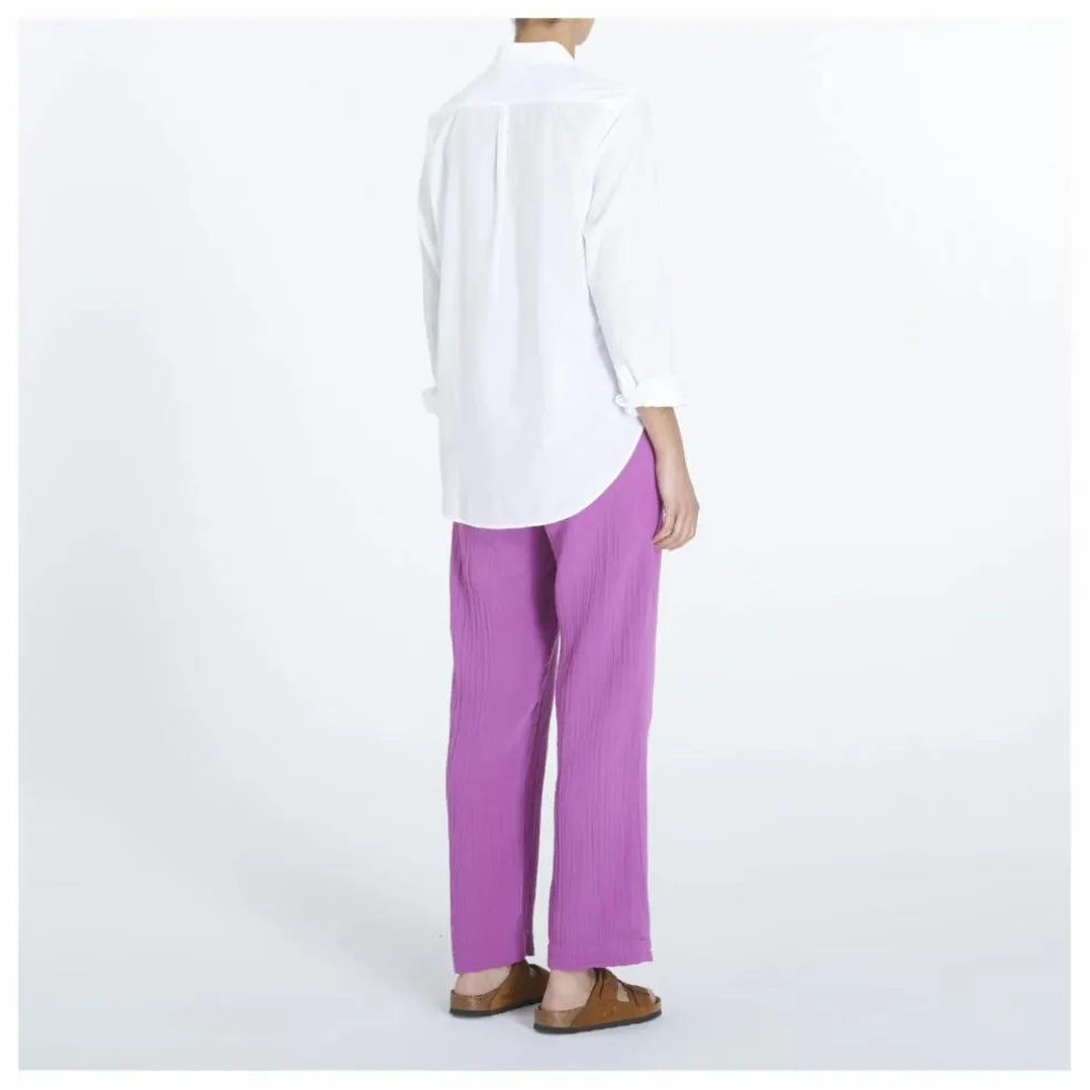 Chemise Beau Popeline de Coton | Blanc