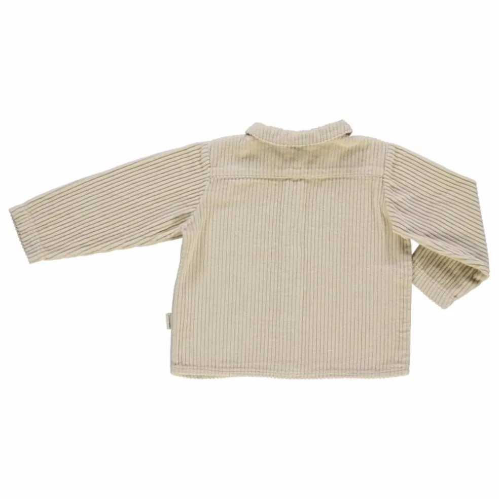 Chemise Belladone Velours Côtelé | Beige