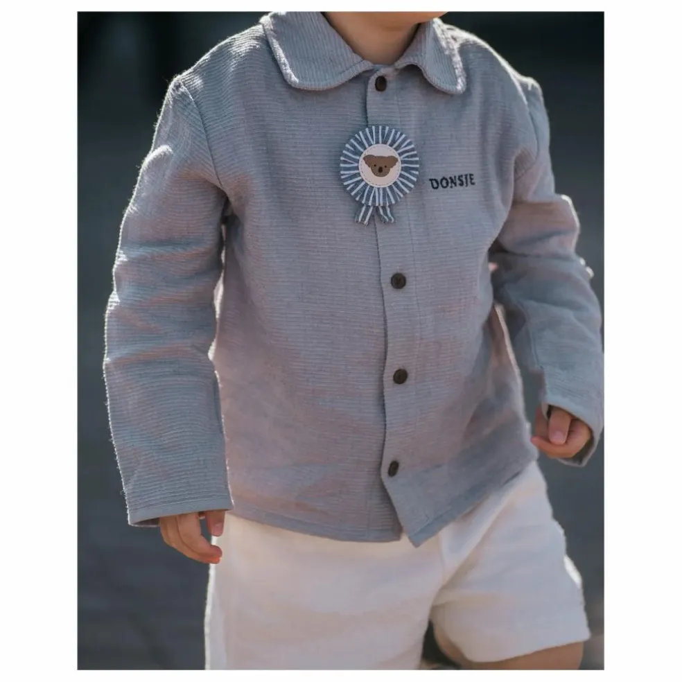 Chemise Bieken | Bleu gris