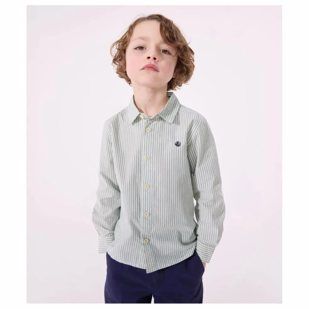 Chemise Bresil Popeline Coton Bio | Sauge