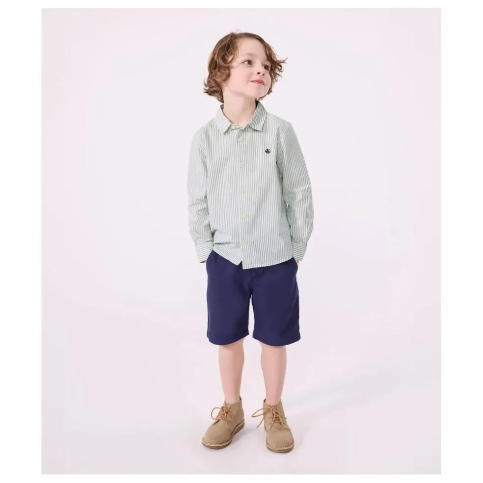Chemise Bresil Popeline Coton Bio | Sauge