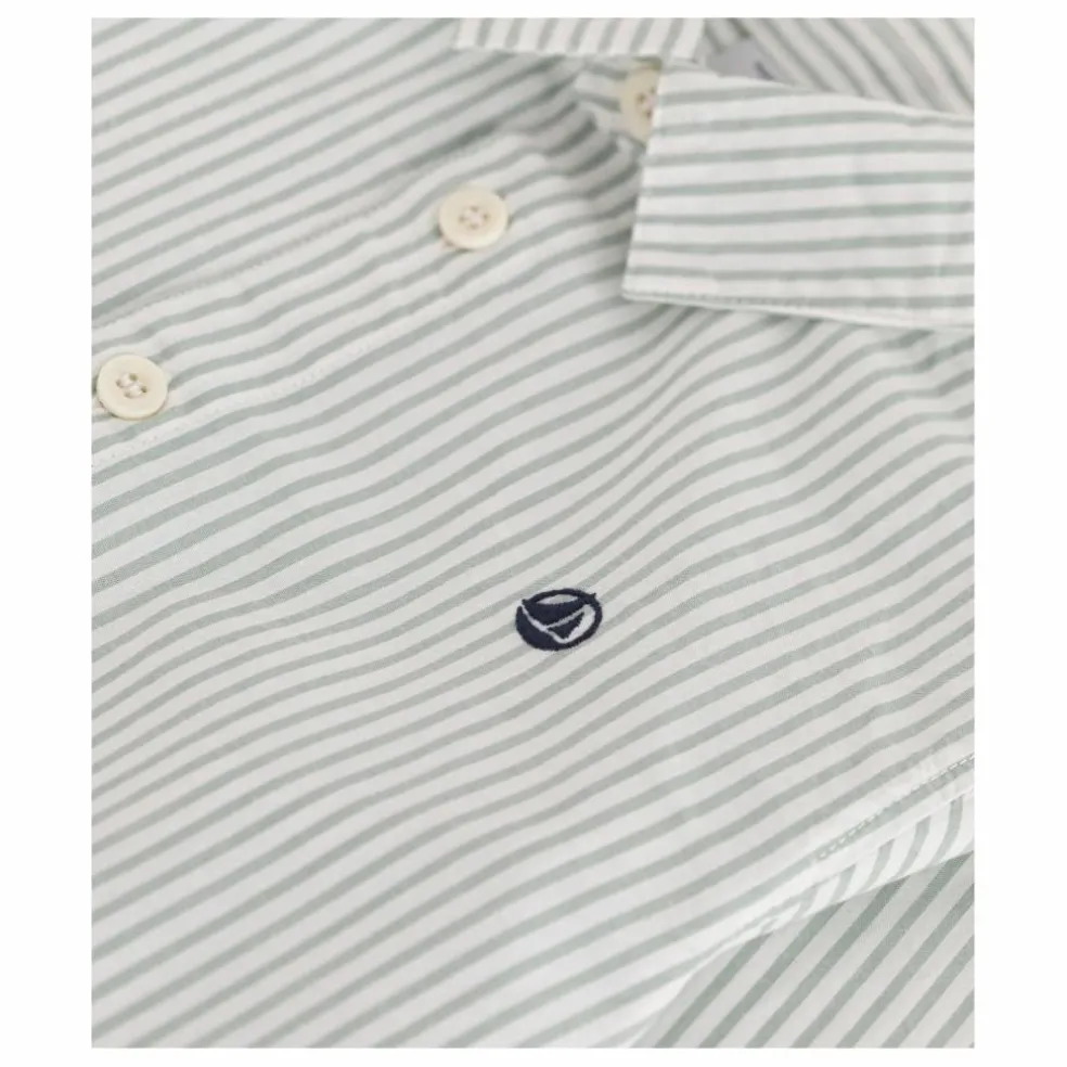Chemise Bresil Popeline Coton Bio | Sauge