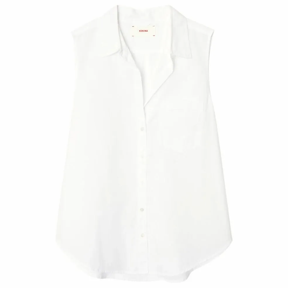 Chemise Brooks Popeline de Coton | Blanc