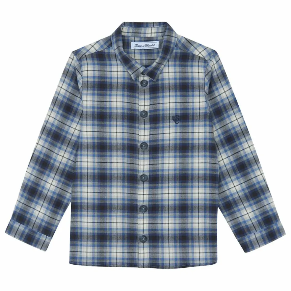 Chemise Carreaux | Bleu
