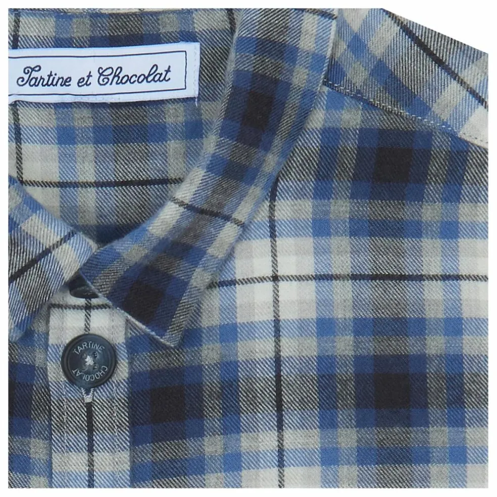 Chemise Carreaux | Bleu