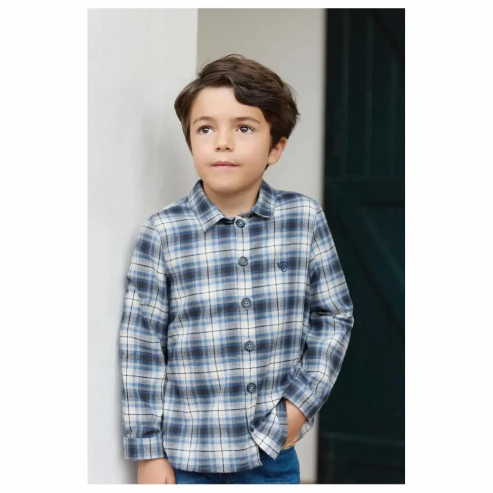 Chemise Carreaux | Bleu