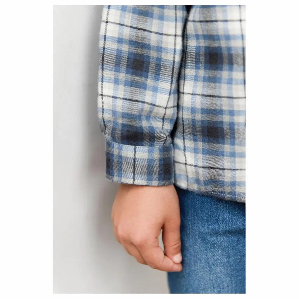 Chemise Carreaux | Bleu