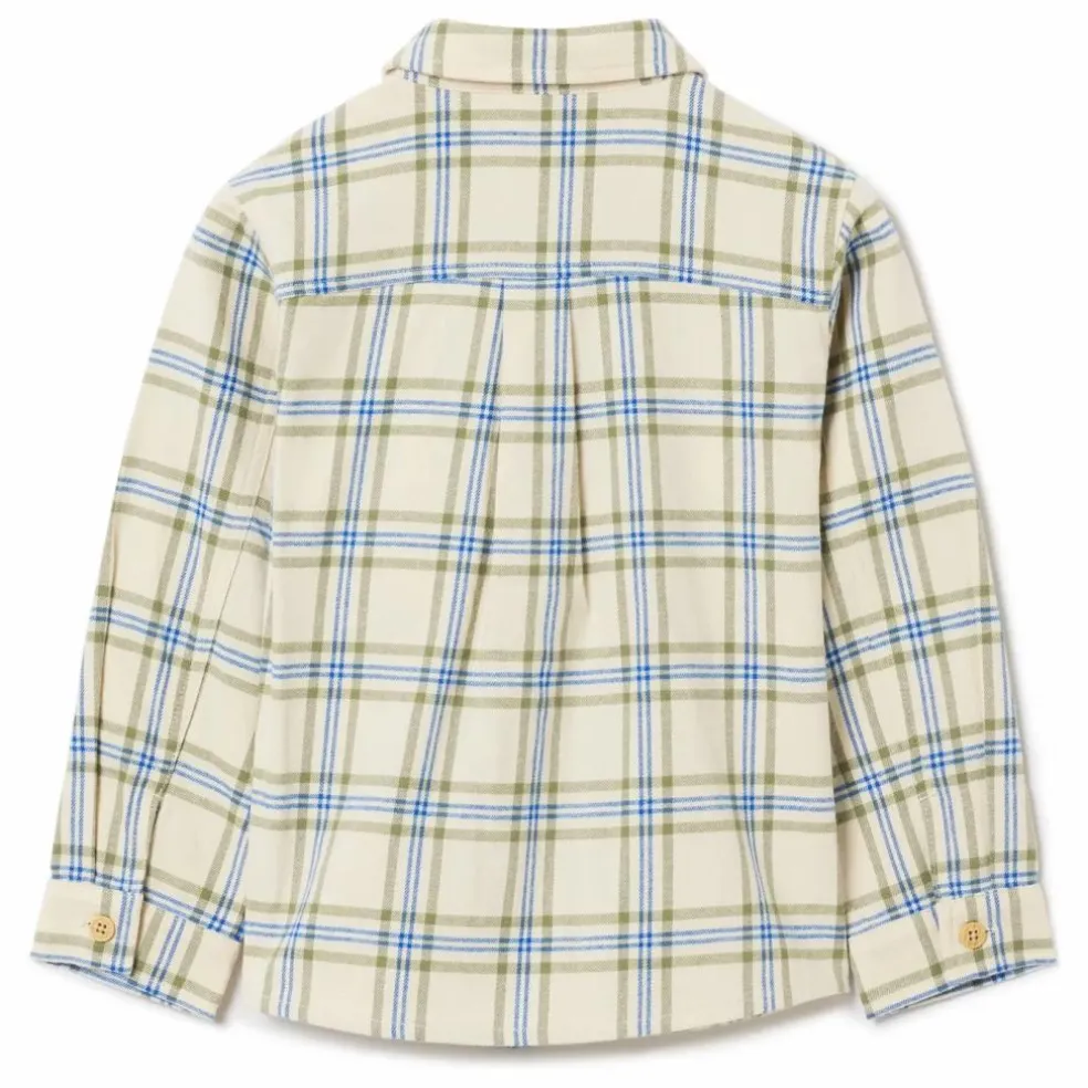 Chemise Carreaux Mini | Ecru