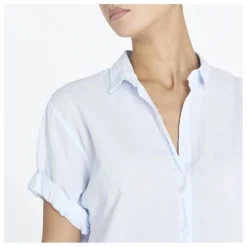 Chemise Channing Popeline de Coton | Bleu ciel