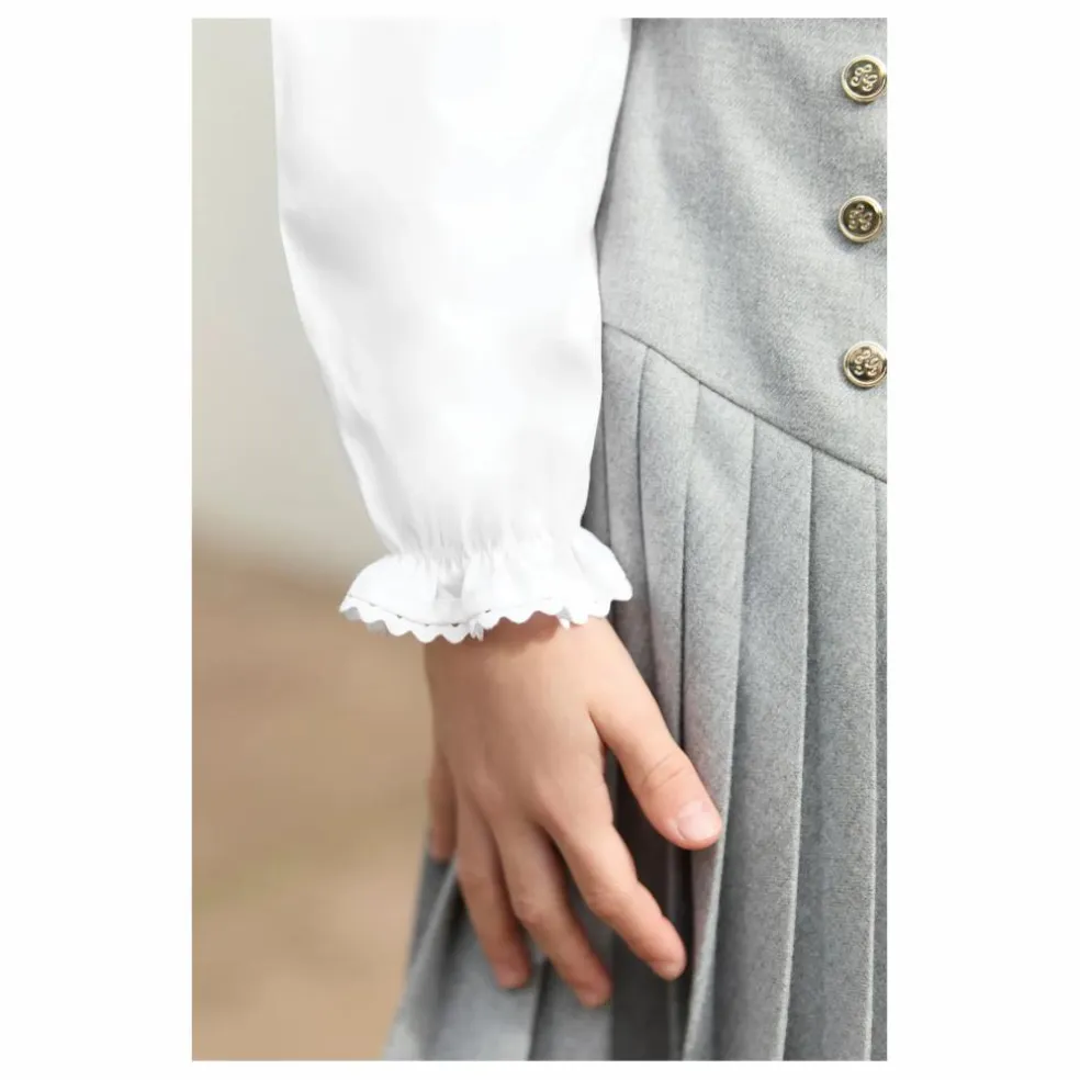 Chemise Col Claudine | Blanc
