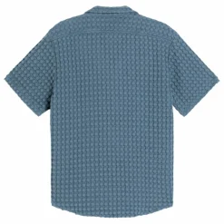 Chemise Coronet Cuba Waffle | Bleu