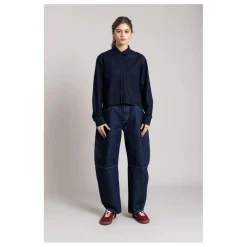 Chemise Courte Chili | Denim brut
