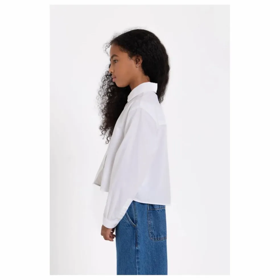 Chemise Courte Clara | Blanc